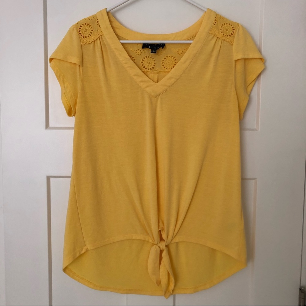 Lux II Women’s Top, Yellow, Size Small